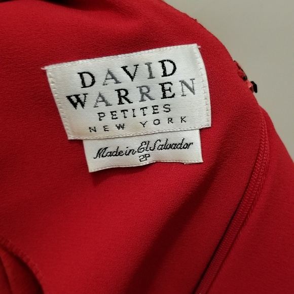 DAVID WARREN DRESS - Picture 2 of 2